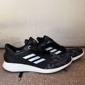 Adidas Camouflage Black and White Sneakers